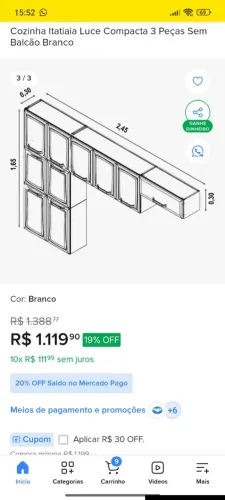armário cozinha Itatiaia