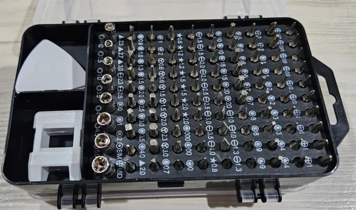 Jogo Mini Chaves Precisão Multiuso Kit Ferramentas 115 Pecas.