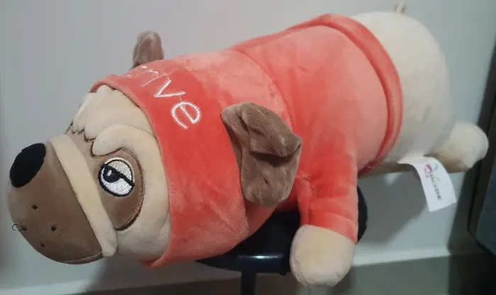 Cachorro de Pelúcia BR Machine (Produto Novo)