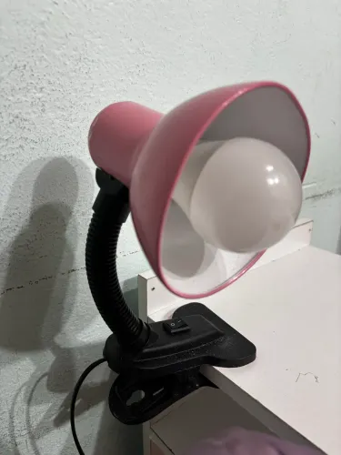 Luz UV de mesa + abajur