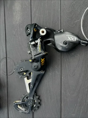 Kit câmbio e trocador sram xx1 gold 12v