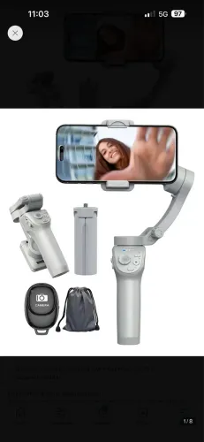 Estabilizador Osmo gimbal 3 eixos 