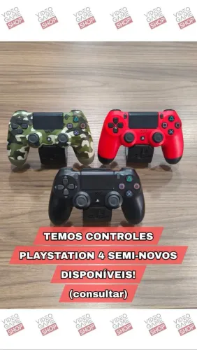 Controles ps4 Dualshock originais seminovos!