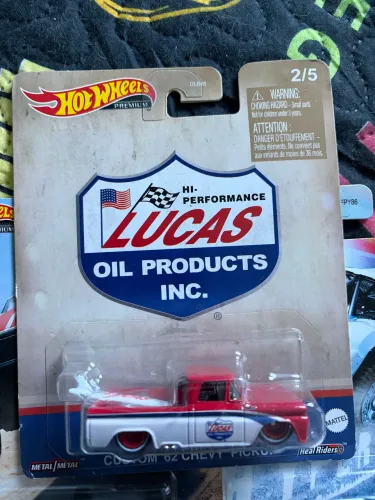 Lucas oil hot wheels Custom Chevy 62