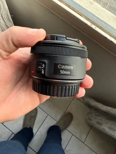 Lente 50mm cânon EF STM