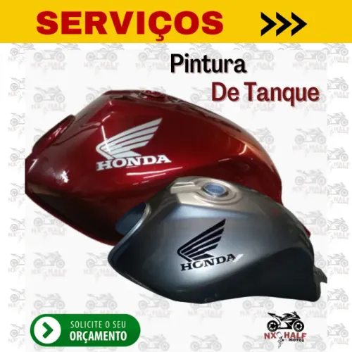 Pintura e Recuperação de Tanque de Moto