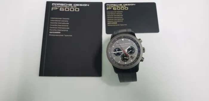 Relógio Porsche Design Dashboard Chronograph/p 6612 Autenticado