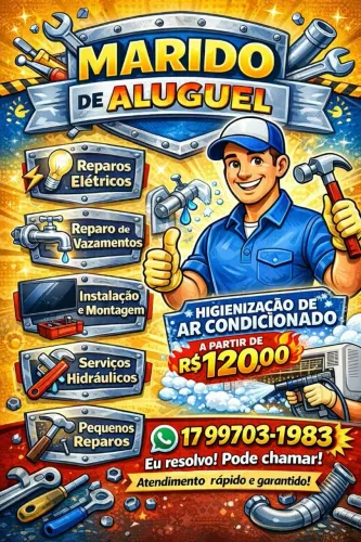 MARIDO DE ALUGUEL - Whatsapp *