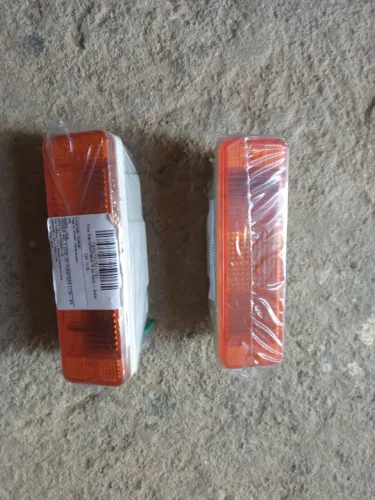 lanterna dianteira para choque  o par  e lanterna placa Brasília 