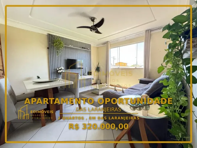 Viva bem em Das Laranjeiras: apartamento amplo e próximo a tudo!