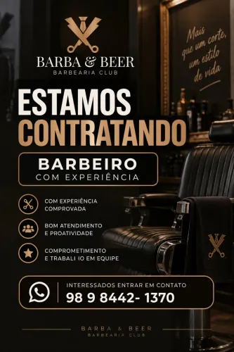 Vaga de Barbeiro 