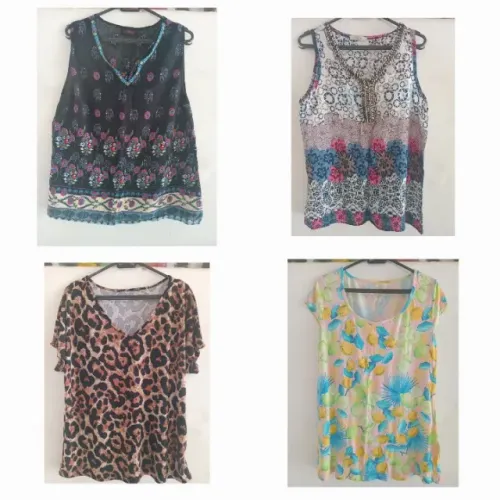 Lote 8 blusas M