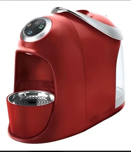 Cafeteira Três 3 Corações Versa Vermelha + 8 Cápsulas recarregáveis