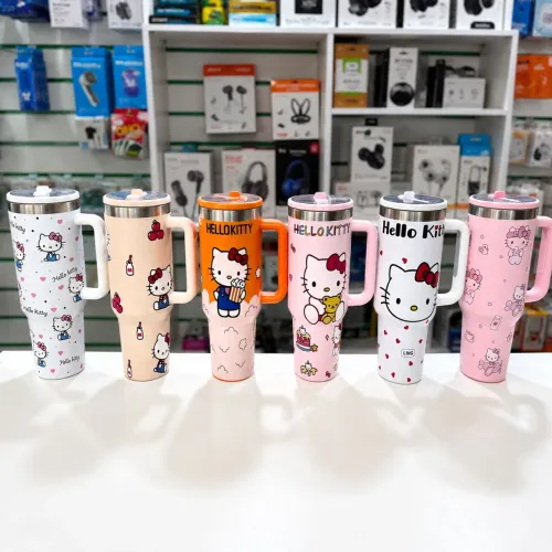 Copo Térmico Hello Kitty Quente/Frio para o Dia a Dia
