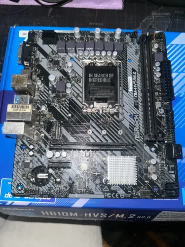 Placa mãe H610M-Hvs/m.2 r2.0 LGA 1700