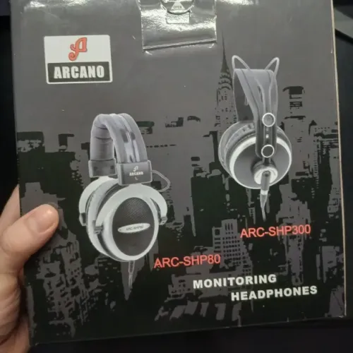 Fone de Ouvido Profissional Arcano ARC-SHP300 Over-Ear - Alta Qualidade de Som