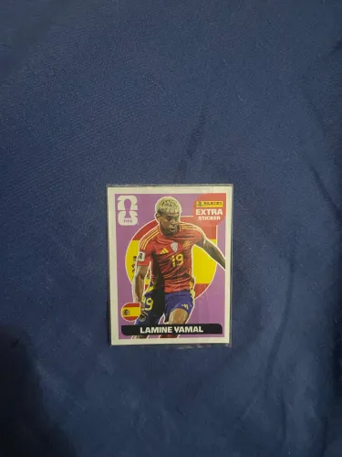 Figurinha legend LAMINE YAMAL ROXA
