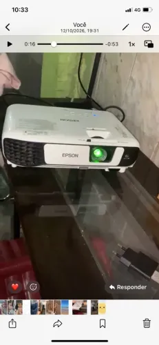 Projetor Epson PowerLite X41+