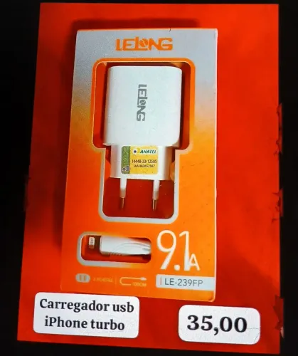 Carregador completo iPhone!