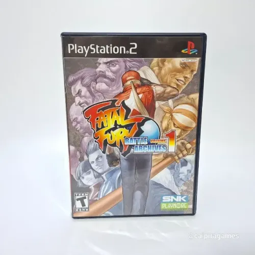 Fatal Fury playstation 2 ps2 original