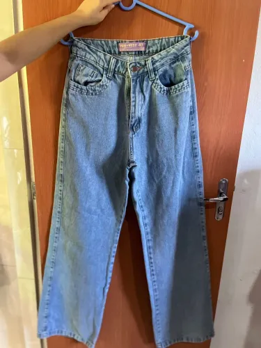 Calça Wide Leg 100% Algodão!