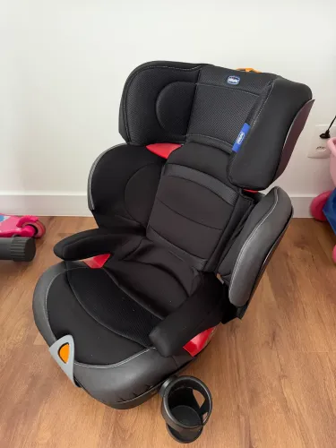 Cadeirinha Infantil Para Automóvel Chicco Oasys 2-3 Fixplus Evo Jet Black