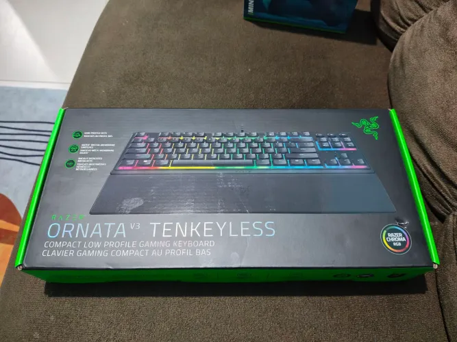 Razer Ornata V3 Tenkeyless Low Profile Novo Lacrado!