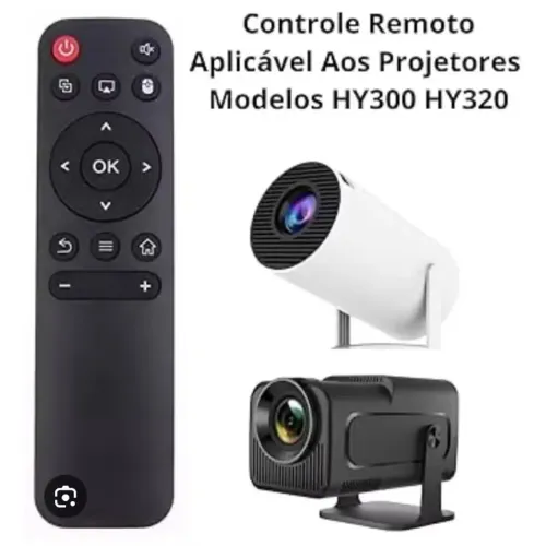 Controle Remoto Para Projetor Portátil HY300 HY320 Pró Universal - Função Mouse -
