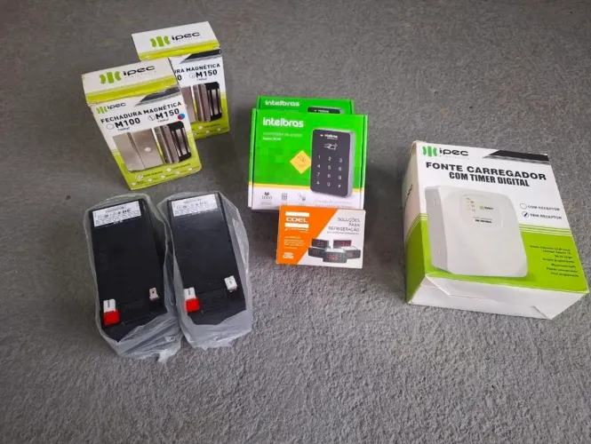 Kit controle de acesso Intelbras/IPEC