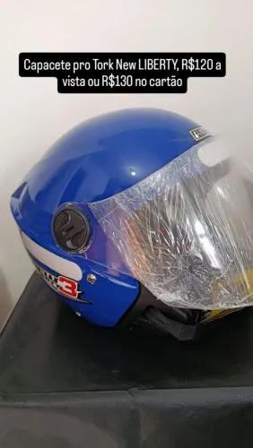 CAPACETE PRO TORK NEW LIBERTY 3 AZUL