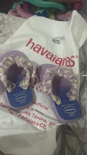 Sandália havaianas para criança