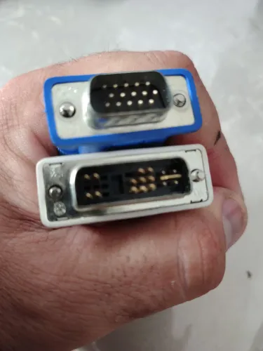 Cabo DVI-A para VGA de 2 metros, DVI-A macho de 12+5 pinos - VGA macho de 15 pinos (HDB15)