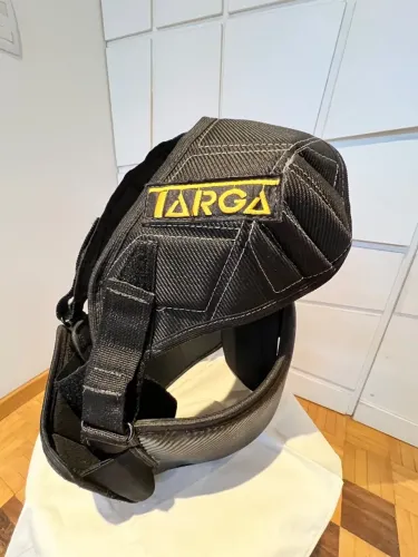 COLETE DE PROTEÇÃO PEITORAL PARA AUTOMOBILISMO, MARCA TARGA, TAMANHO PP, PRETO