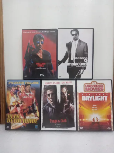 Coleção Stallone Cobra clássicos originais 