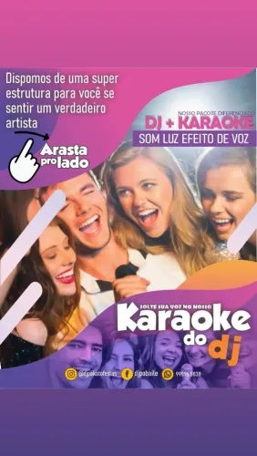 KARAOKÊ + DJ