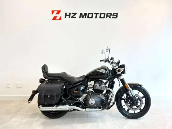 Royal Enfield Super Meteor 650 Interstellar Green - COM ACESSÓRIOS