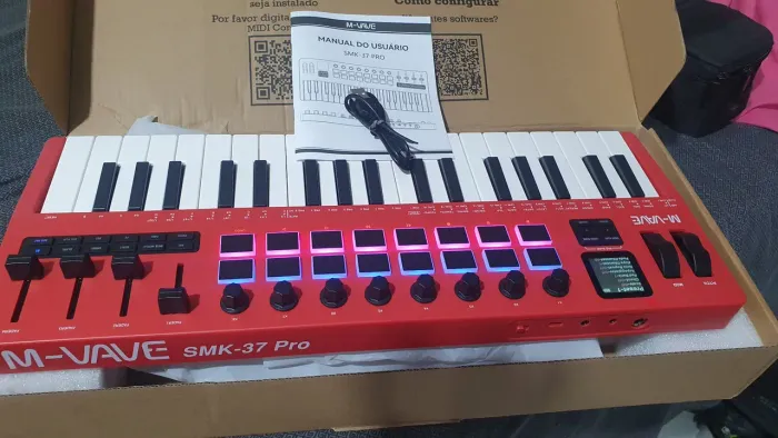 CONTROLADOR M-WAVE SMK 37 PRO RED