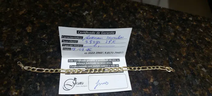 Pulseira ouro 18k