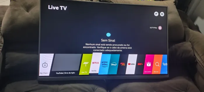 Smart tv LG 49 polegadas web os