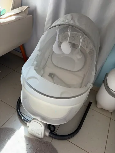 Cadeira de Descanso Maxi Baby Snug 3 em 1 Elétrica com Bluetooth - Estado de Nova