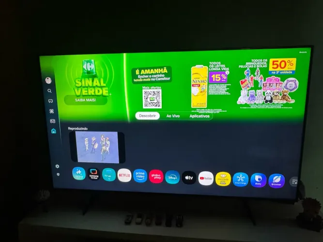 Smart TV Samsung Vision AI QLED 4K 55