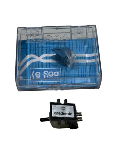 BSV260298 Cápsula Usada + Agulha Gs 11 Nova Para Toca-discos Gradiente