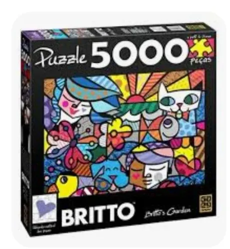 Puzzle Romero Brito - Britto's Garden