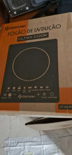 Cooktop indução 1 boca 127v Novo