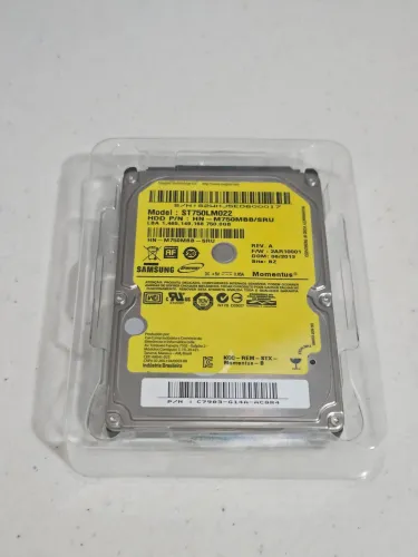 HDD Seagate 750GB 2,5" 5400 RPM
