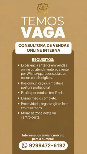 Vaga de emprego