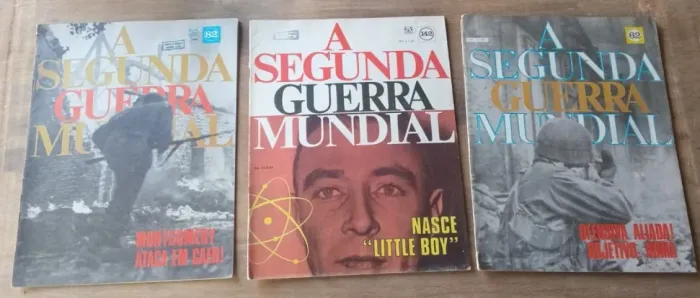 Lote de 5 Revistas A Segunda Guerra Mundial