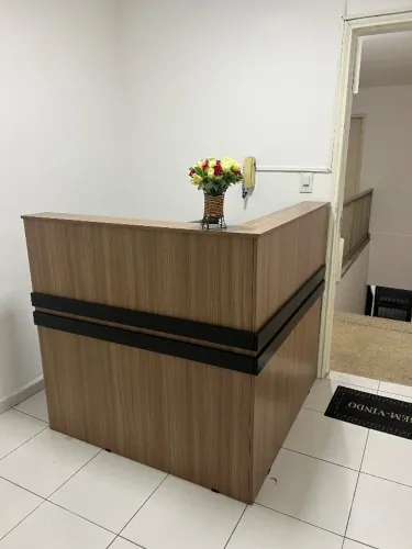 Balcão de recepção