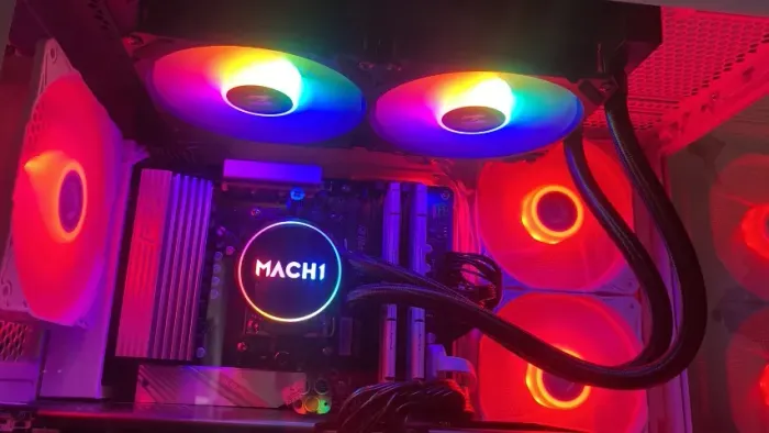 MACH1 Water Cooler MACH1 Logic, RGB, 240mm, AMD e Intel, Preto - GK240