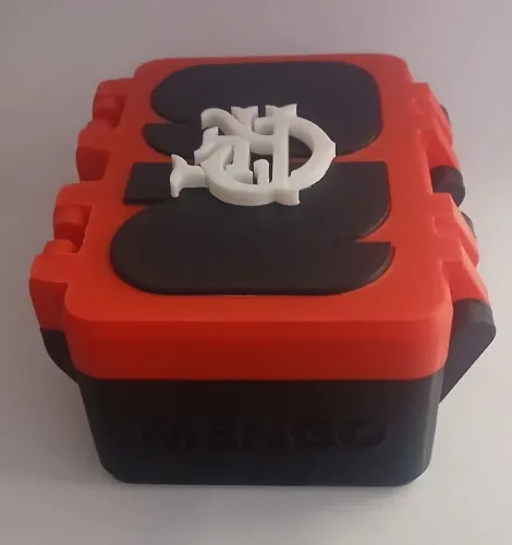 Caixa de figurinhas da copa 3d do Flamengo